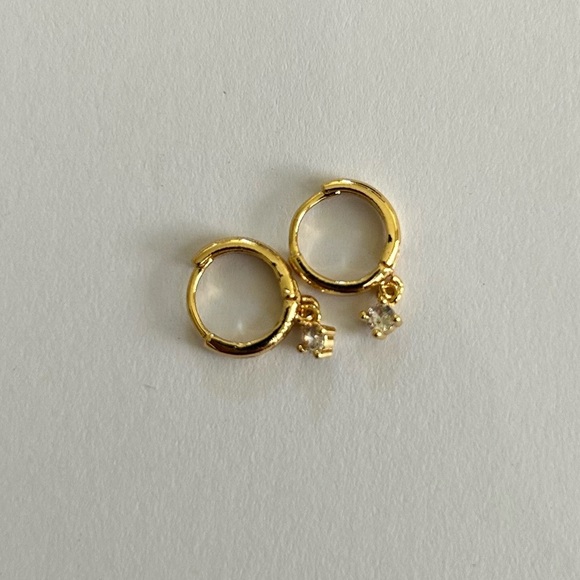 Jewelry - Elegant Gold Mini Hoop Earrings